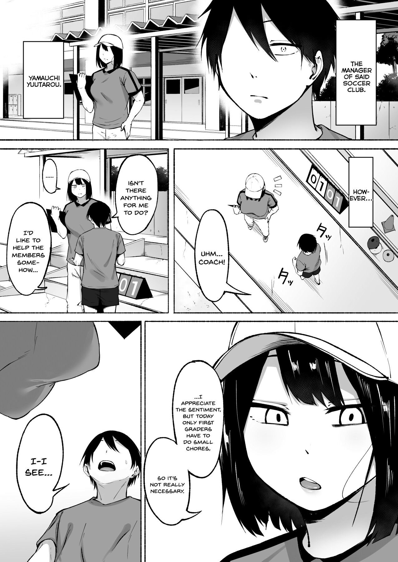 Hentai Manga Comic-The daily life of Seitei Academy soccer club, part 1♡-Read-3